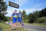 Enrico et Hubert au Col du Calvaire
